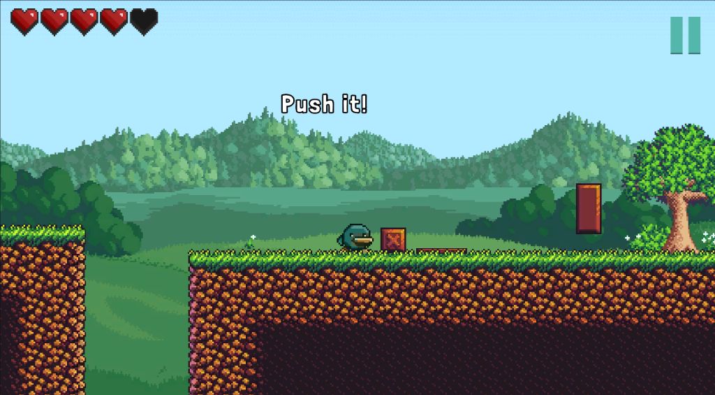 Hairo Screenshot - Push puzzle