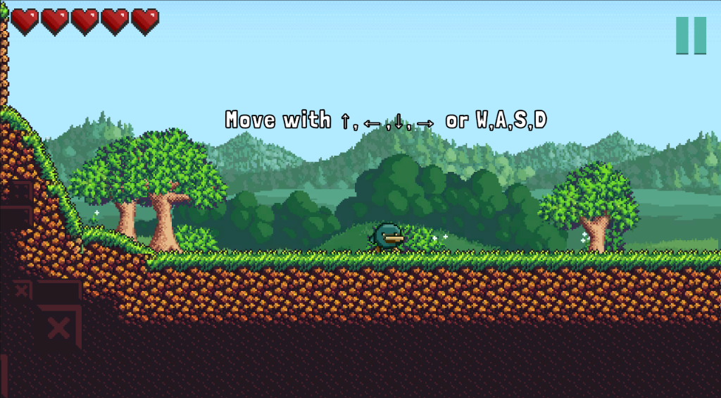 Hairo Screenshot - Movement tutorial